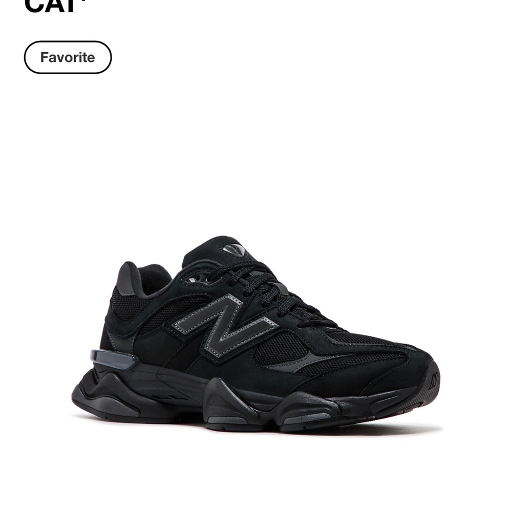 NEW BALANCE 9060 'BLACK CAT' NEW WITH TAGS. NO BOX